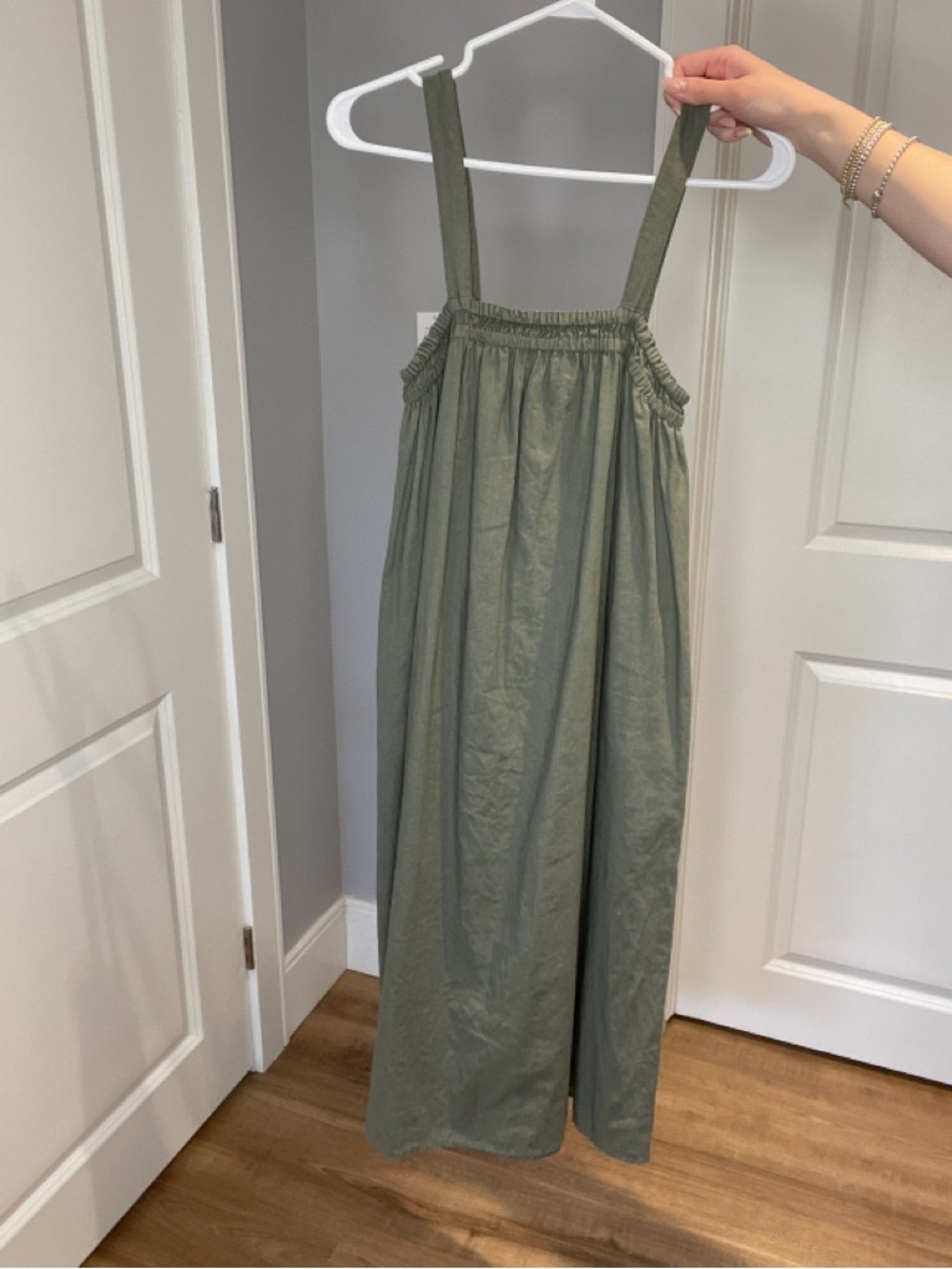 Banana Republic Olive Green Dress - Picture 2 of 8